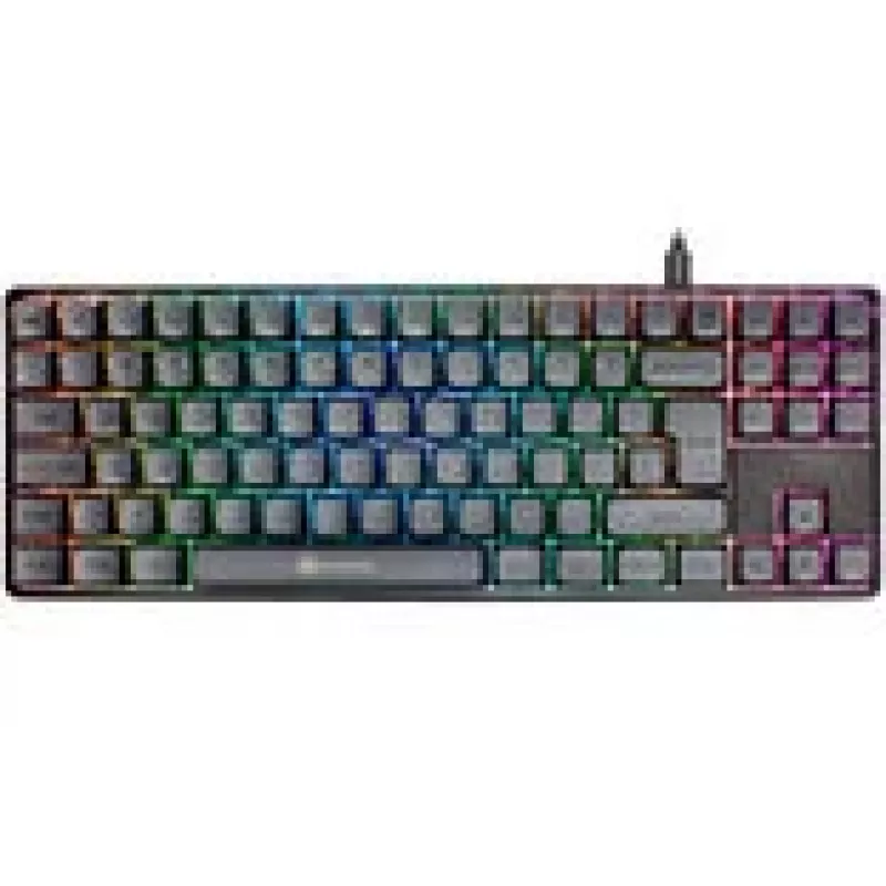 GAMIAC TKL90G žaidimų klaviatūra, Kailh Raudona pilka