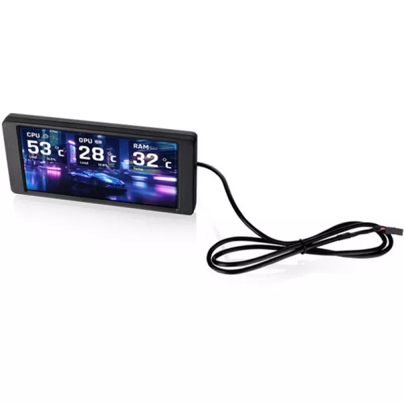 Thermaltake LCD ekrano rinkinys juodas (AC-079-OO1NAN-A1)