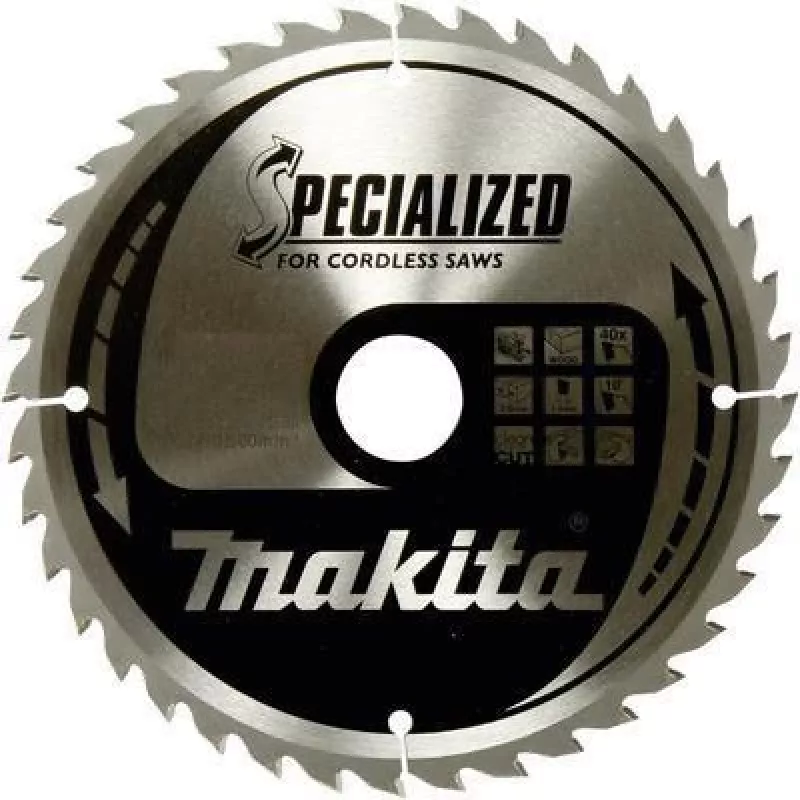 Makita Specialized - diskinis pjūklas - medienai - 136 mm - 24 dantys