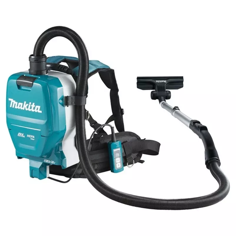 Makita DVC261ZX11 dulkių siurblys 2 L sausam ir drėgnam valymui 90 W dulkių maišelis