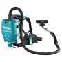 Makita DVC261ZX11 dulkių siurblys 2 L sausam ir drėgnam valymui 90 W dulkių maišelis