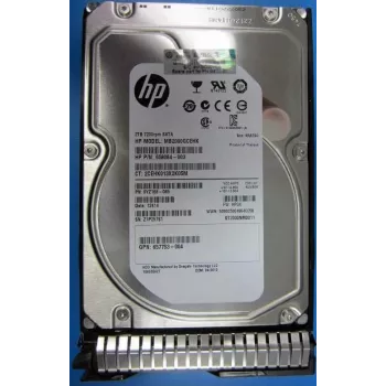 Hewlett Packard Enterprise 702661-001 vidinis kietasis diskas 3.5 2000 GB SATA (702661-001)