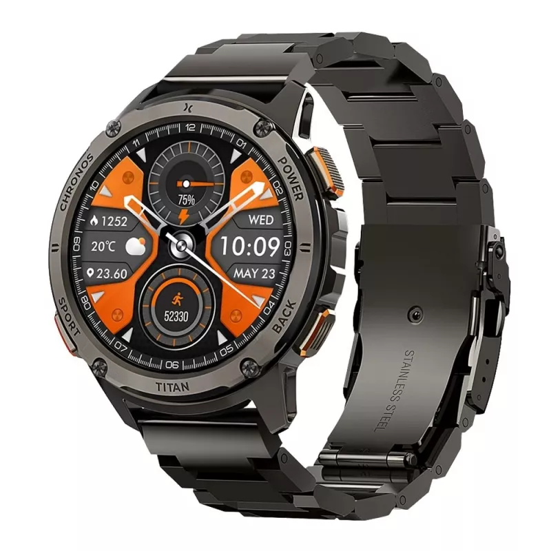 Išmanusis laikrodis FW110 Titan Chronos juodas
