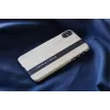 man and wood išmaniojo telefono dėklas iPhone X/XS – juoda oda