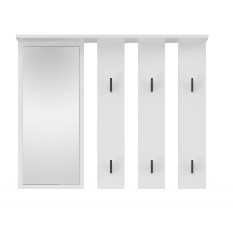 Hanger + mirror PARMA 100x15x.81.5 cm, Balta