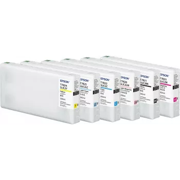 Rašalo kasetė Epson T782 šviesiai žydra 200 ml – Originalius Epson šviesiai žydras rašalo buteliukas