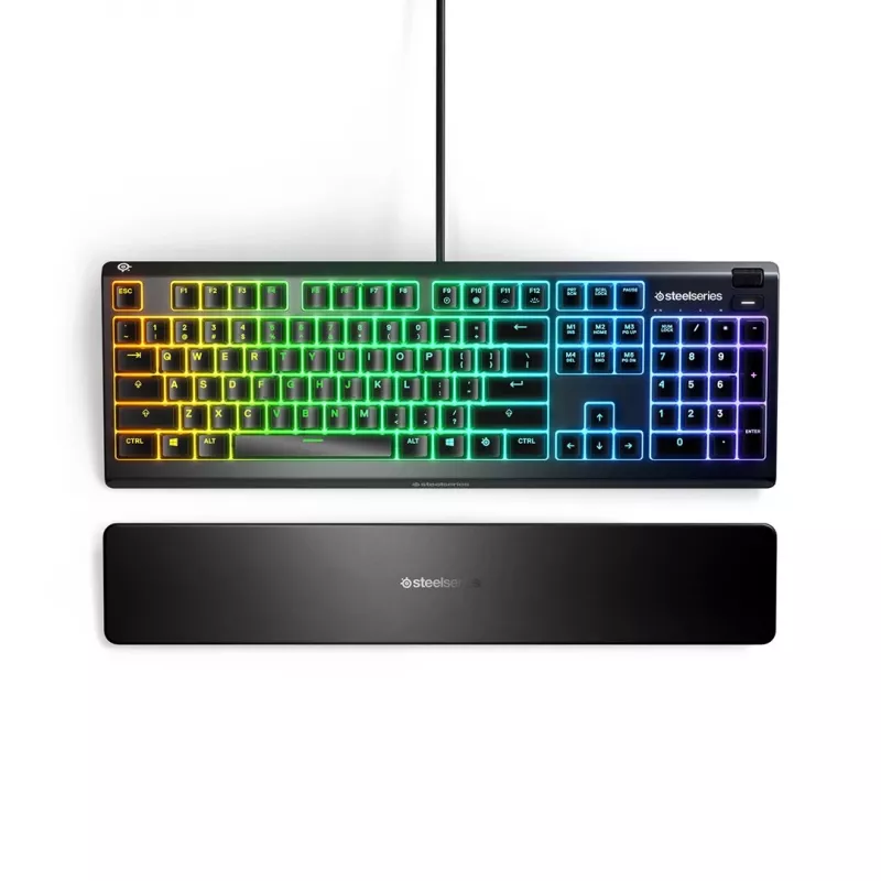 Steelseries Apex 3 klaviatūra, skirta žaidimams, USB, juoda