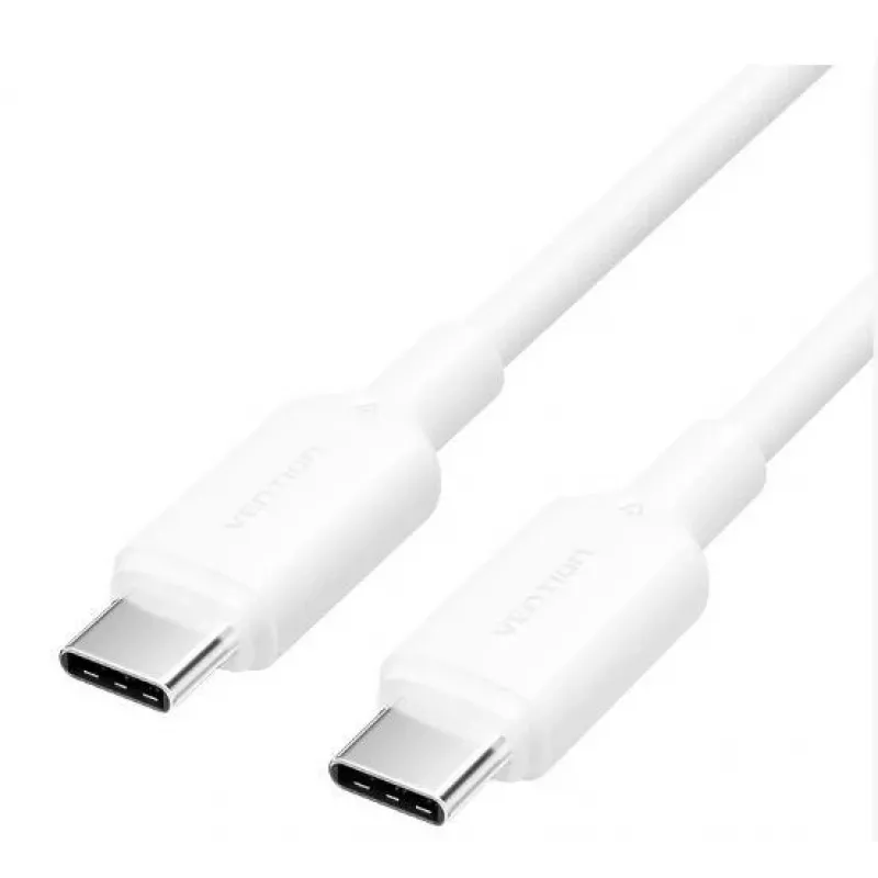 USB-C į USB-C laidas / 2 m baltas TRCWH Vention