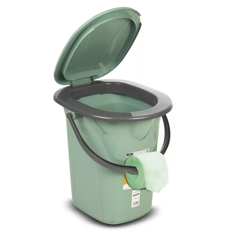 Nešiojamo tualeto kibiras „GreenBlue GB320GG“ — lengvas nešiojamo tualeto kibiras, modelis GB320GG
