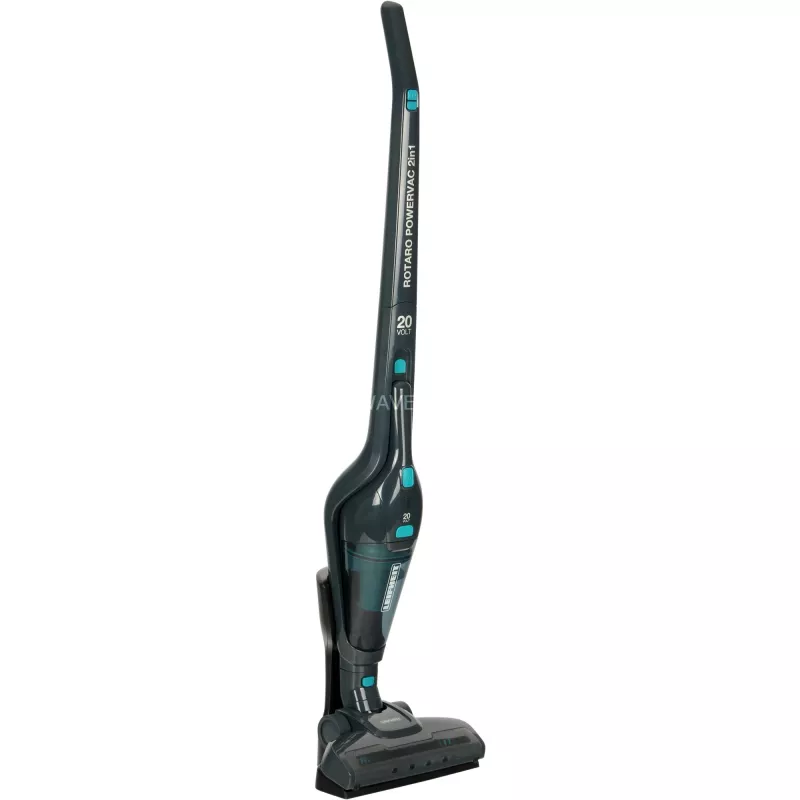 Leifheit Rotaro PowerVac 2in1 20V Bezs maišelio Juoda, Mėlyna