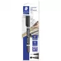 Nuolatinis žymeklis Staedtler Lumocolor permanent duo 348 B juodas 1 vnt.