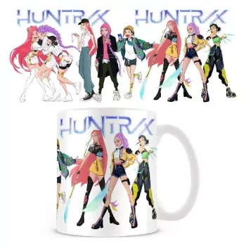 Keraminis puodelis 325 ml K-POP Demon Hunters Huntrix