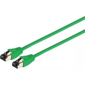 Tinklo kabelis S/CONN 08-41013 žalias 0,5 m Cat8.1 F/FTP