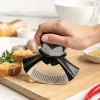 Stalinis česnako spaustukas Ototo Design Rockula Plastikas Nerūdijantis plienas Juoda Balta