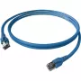 EasyLan FlexBoot komutacinis kabelis Cat.6A S/FTP mėlynas 1,00 m - FTP - SFTP