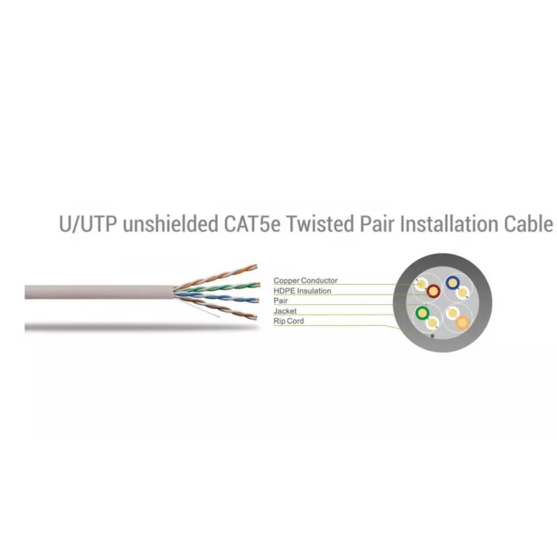 Tinklo kabelis SBOX kabelis UTP CAT-5e RJ-45 10 m Mėlynas