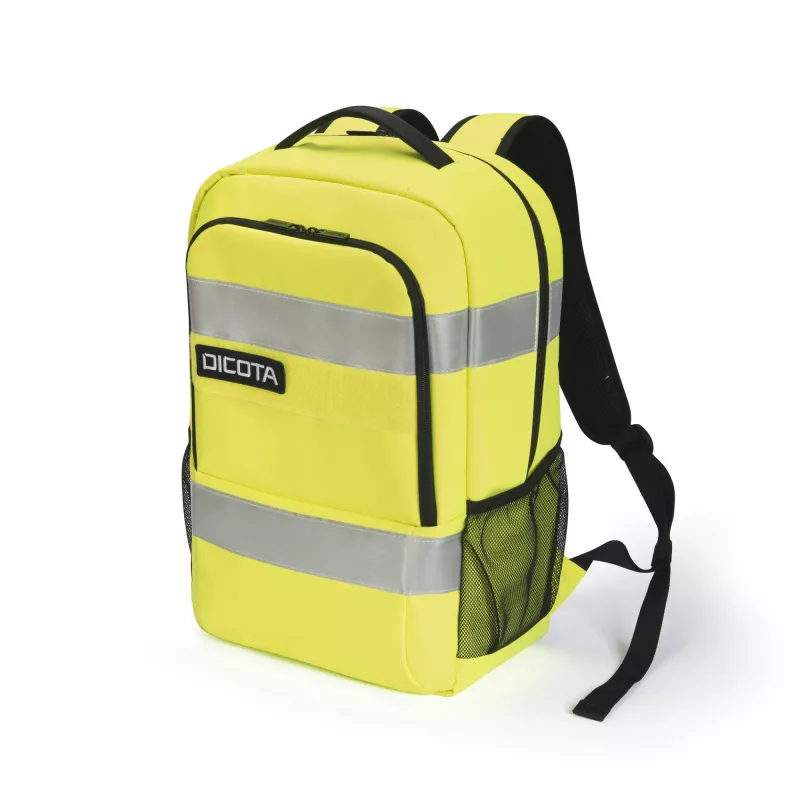 Kuprinė DICOTA P20471-17 Rucksack juoda pilka geltona