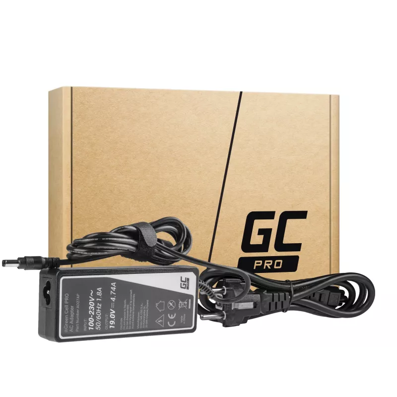 Green Cell AD27AP maitinimo adapteris Vidinis 90 W Juodas