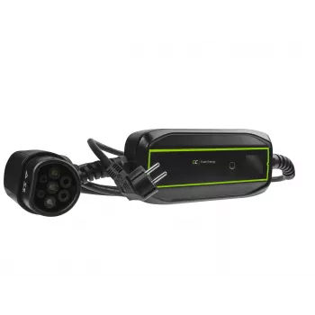 Elektrinių transporto priemonių įkrovimo stotelė Green Cell EV16 juoda