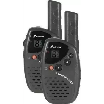 Stabo freecomm 200 dvipusis radijas 8 kanalai juodas