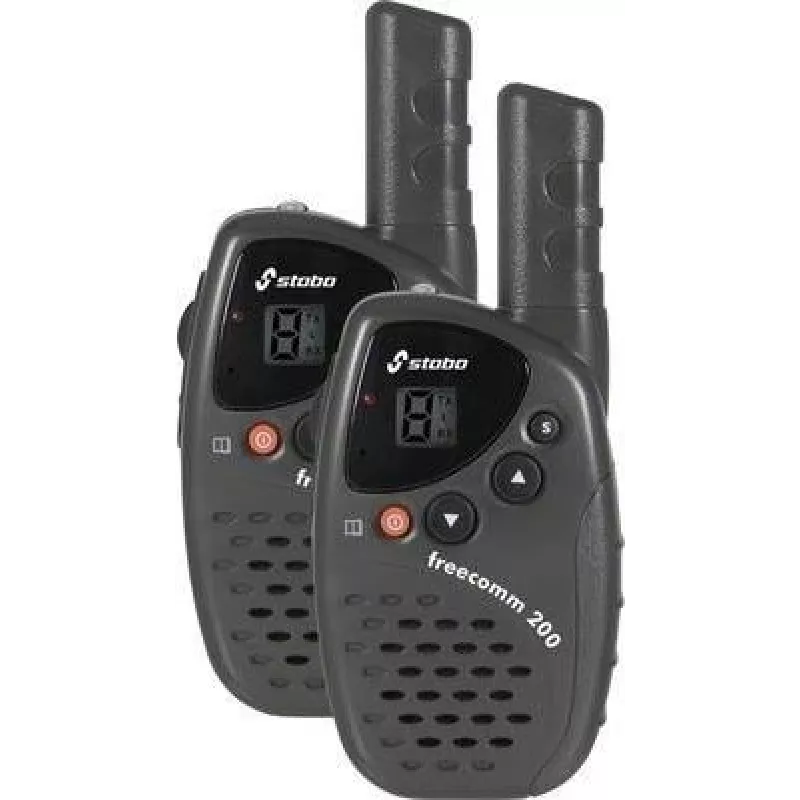 Stabo freecomm 200 dvipusis radijas 8 kanalai juodas