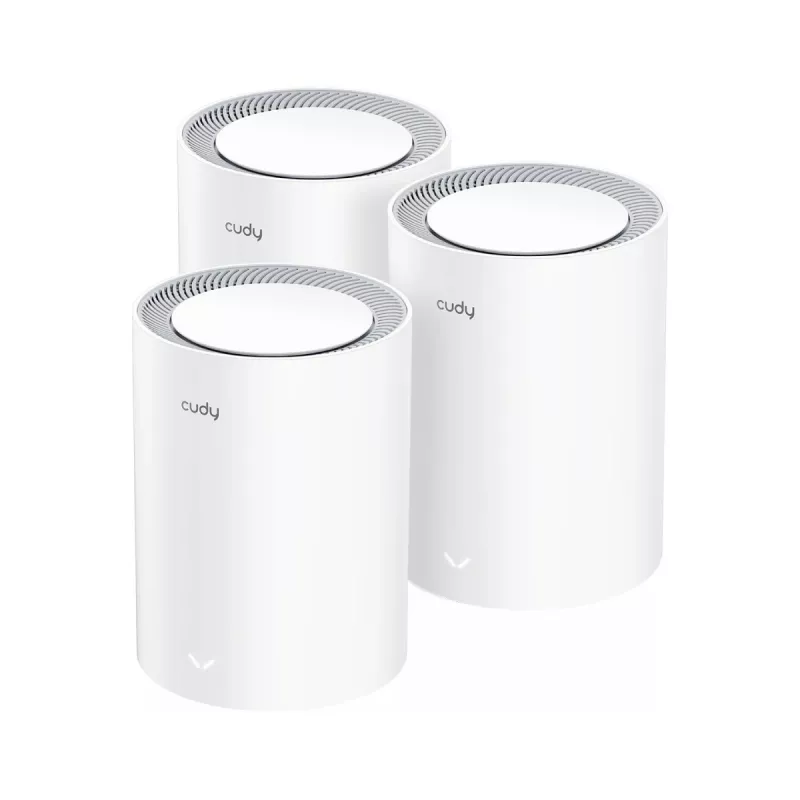 Tinklinio tinklo sistema Cudy M3600 Wi‑Fi 7 dviejų juostų (2,4/5 GHz), 3 vnt. rinkinys, 2882/688 Mbit/s, 3x LAN, vidinės antenos