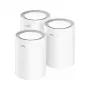 Tinklinio tinklo sistema Cudy M3600 Wi‑Fi 7 dviejų juostų (2,4/5 GHz), 3 vnt. rinkinys, 2882/688 Mbit/s, 3x LAN, vidinės antenos