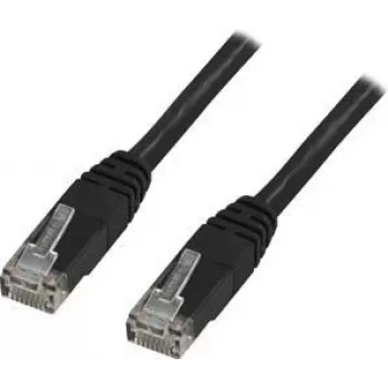 Tinklo kabelis Deltaco UTP Cat6 RJ-45 RJ-45 2 m juodas