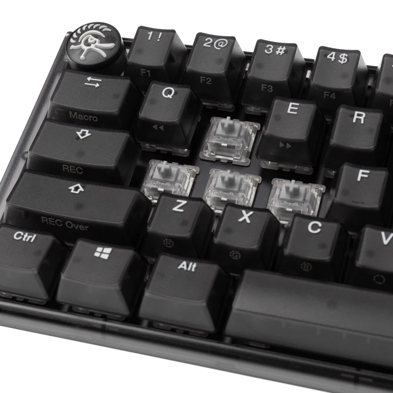 Ducky One 3 Aura Mini MX Speed US klaviatūra žaidimams USB QWERTY US International juoda