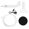 Viskryptė aktyvi DVB-T/T2 HEVC antena MACLEAN MCTV-104 — lauko tvirtinimas kemperiui, 174–230 & 470–698 MHz, USB 5V