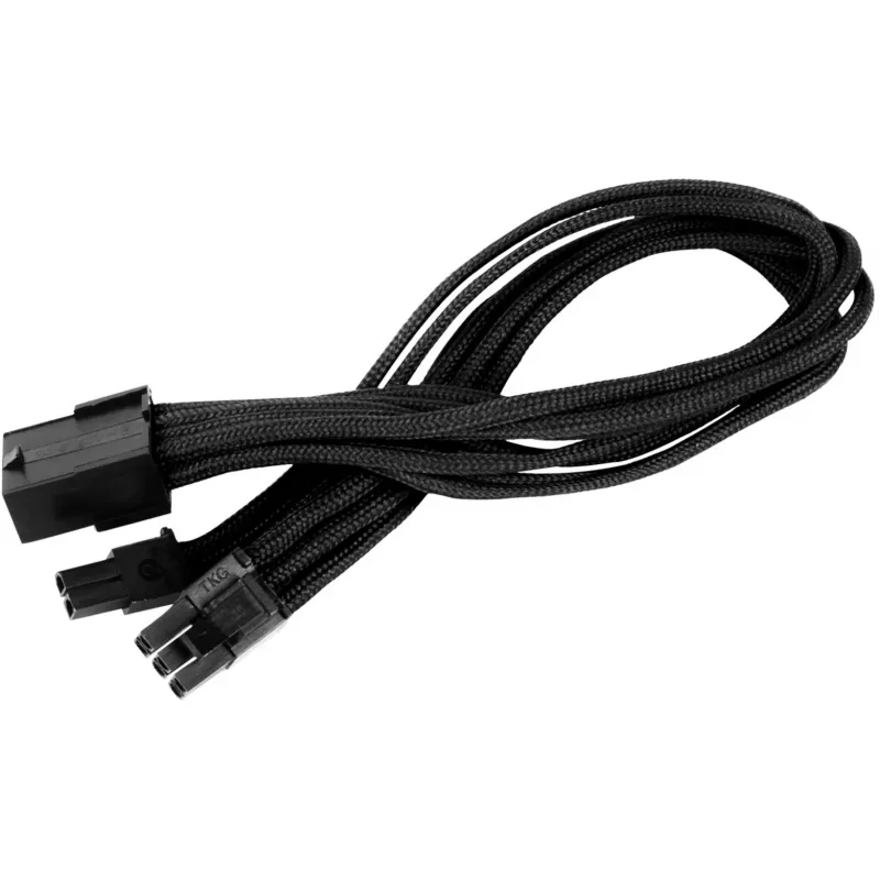 Laidas PCI-E 8pin (6+2) Sidabrinėstone SST-PP07-PCIB 0,25 m
