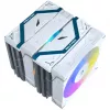 CPU aušintuvas „Valkyrie Vind DL125 White“ (Valkyrie) — modelis VK-AIRDL125W, lengvas ir patvarus dizainas