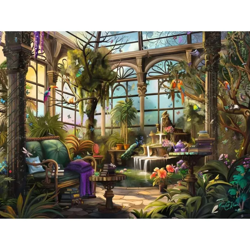 Dėlionė Ravensburger The Green House 1500 vnt.