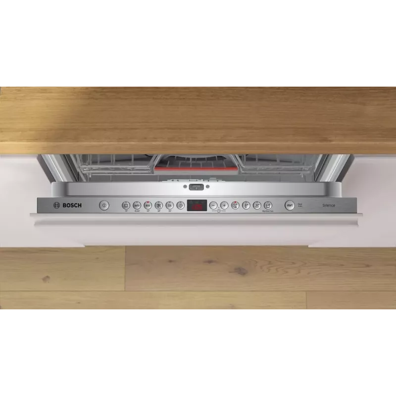 Bosch indaplovė | SMV46KX12E | Integruojama | Plotis 60 cm | Serviravimo vietų skaičius 13 | Programų skaičius 6 | Energinio naudingumo klasė E | AquaStop funkcija | Balta