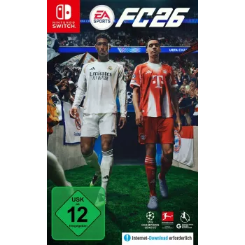 Video game electronic arts EA Sports FC 26, skirtas Nintendo Switch (fizinė kasetė) – MPN 102329