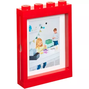 Nuotraukų rėmelis room copenhagen LEGO Bright Red 41131730 — dekoratyvinis stalo rėmelis, ryškiai raudonas