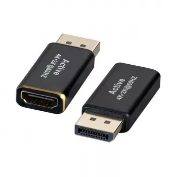 EFB-Elektronik DisplayPort adapteris, DP kištukas, į HDMI A tipo lizdą, 4K 30 Hz Gamintojas: EFB Elektronik (EB484-4K30)