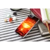 Apsauginis telefono dėklas iKins, skirtas Apple iPhone 8 / 7 — Sunset Juoda