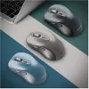Belaidė pelė YENKEE YMS2010BE dviejų režimų ergonominė, 2,4 GHz USB imtuvas + Bluetooth 5.1, 4 lygių DPI 1000–3200, 6 mygtukai