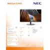 NEC MultiSync E244FL kompiuterio monitorius 61 cm (24 col.) 1920 x 1080 pikselių Full HD LCD juodas