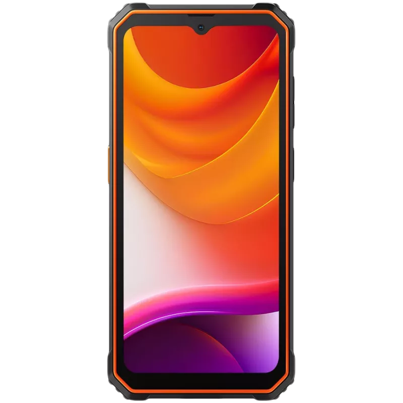 Blackview Rugged BV4800SE LTE 6.56 inch HD+ IPS 720x1612 90Hz 4GB+64GB UMS9320E Octa-Core 1.8GHz Kamera Priekinė 8MP Galinė 16MP+2MP NFC 5100mAh BE ĮKROVIKLIO Android 15 Oranžinė