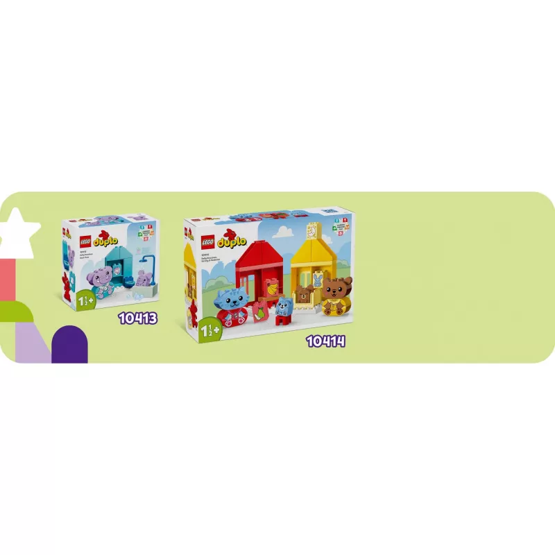 LEGO DUPLO Mano pirmosios kasdienės rutinos: Valgymas ir miegas 10414