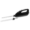 Elektrinis peilis Rommelsbacher EM 150 120 W — nerūdijančio plieno peiliai, naudojamas peilio ilgis 15 cm, juodas