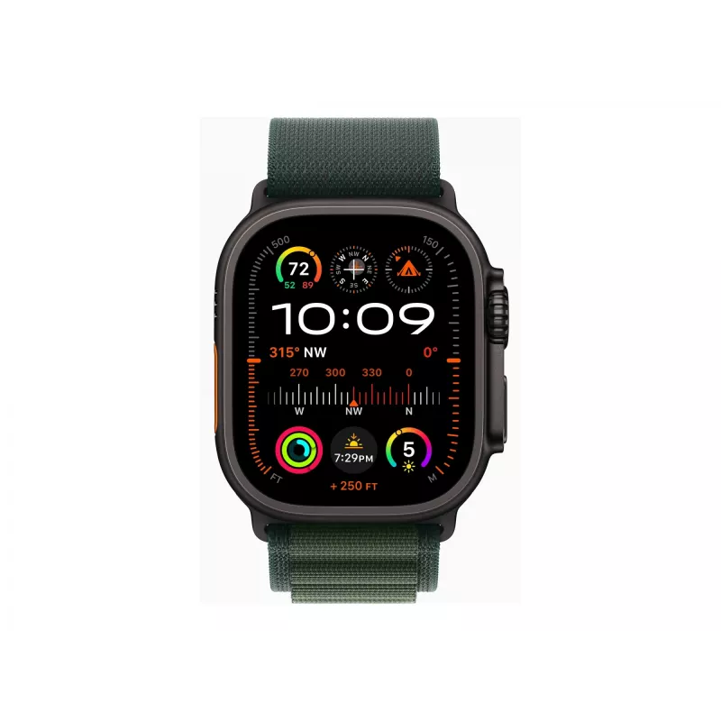 “Apple Watch Ultra 2” - 49 mm - juodas titanas