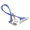 DeLOCK sąsajos plokštės / adapteris 61065 Vidinis USB 3.2 Gen 1 M.2 Vyr.