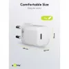 Goobay Universalus juodas AC greitojo įkrovimo vidinis įkroviklis 65403 USB Type-C 110-240V