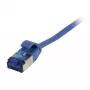 Synergy 21 komutacinis kabelis RJ45, CAT6A 500 MHz, 0,25 m, mėlynas, U/FTP, plonas apvalus d=3,8 mm, TPE (Superflex), AWG32, Synergy 21 – skaitmeniniai/duomenų – tinklas