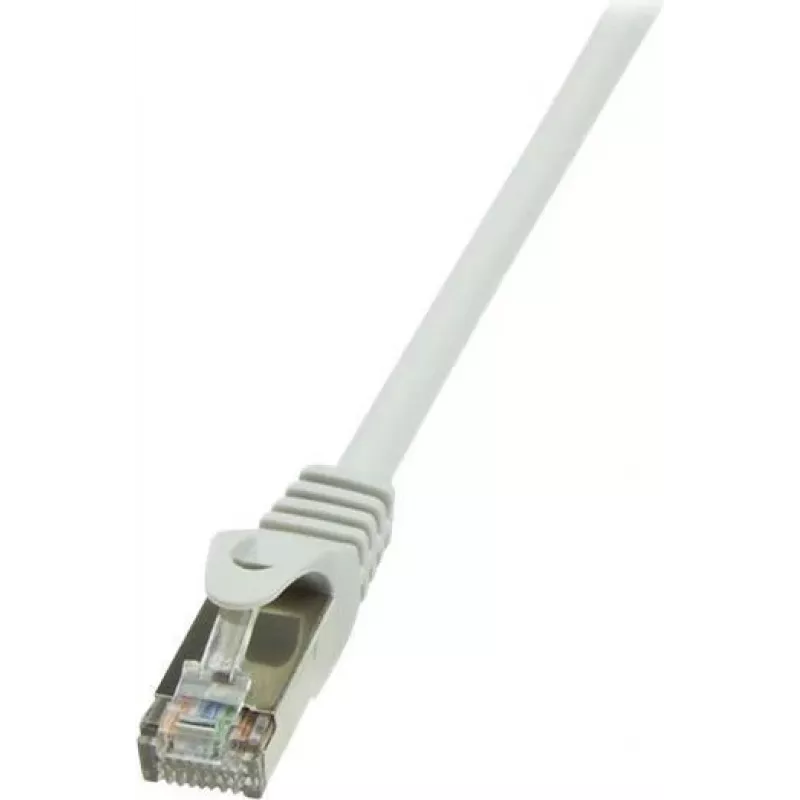 Tinklo kabelis LogiLink CP2012S RJ-45 Cat6 0,25 m pilkas