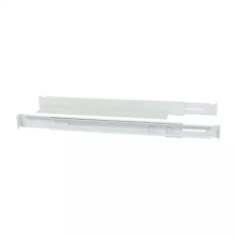 Montavimo L formos bėgelio laikiklis ALLNET reguliuojamo ilgio 502–849 mm šviesiai pilkas, pora
