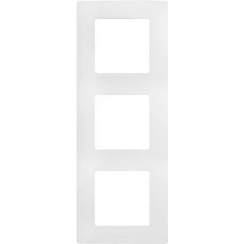 Wall plate / switch cover Legrand 665003 — baltas termoplastikas, 228×86×10 mm